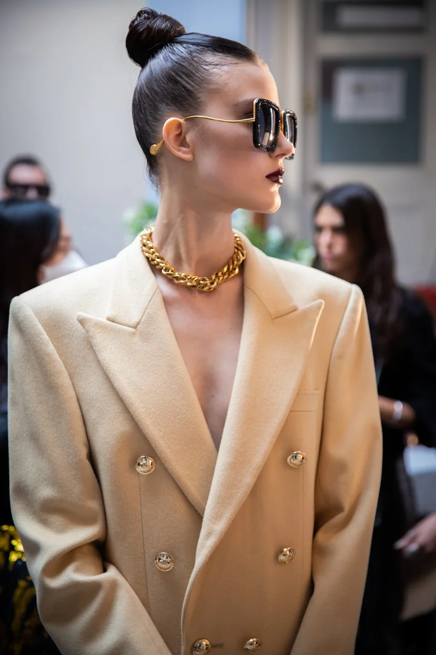 Backstage for Helen Anthony