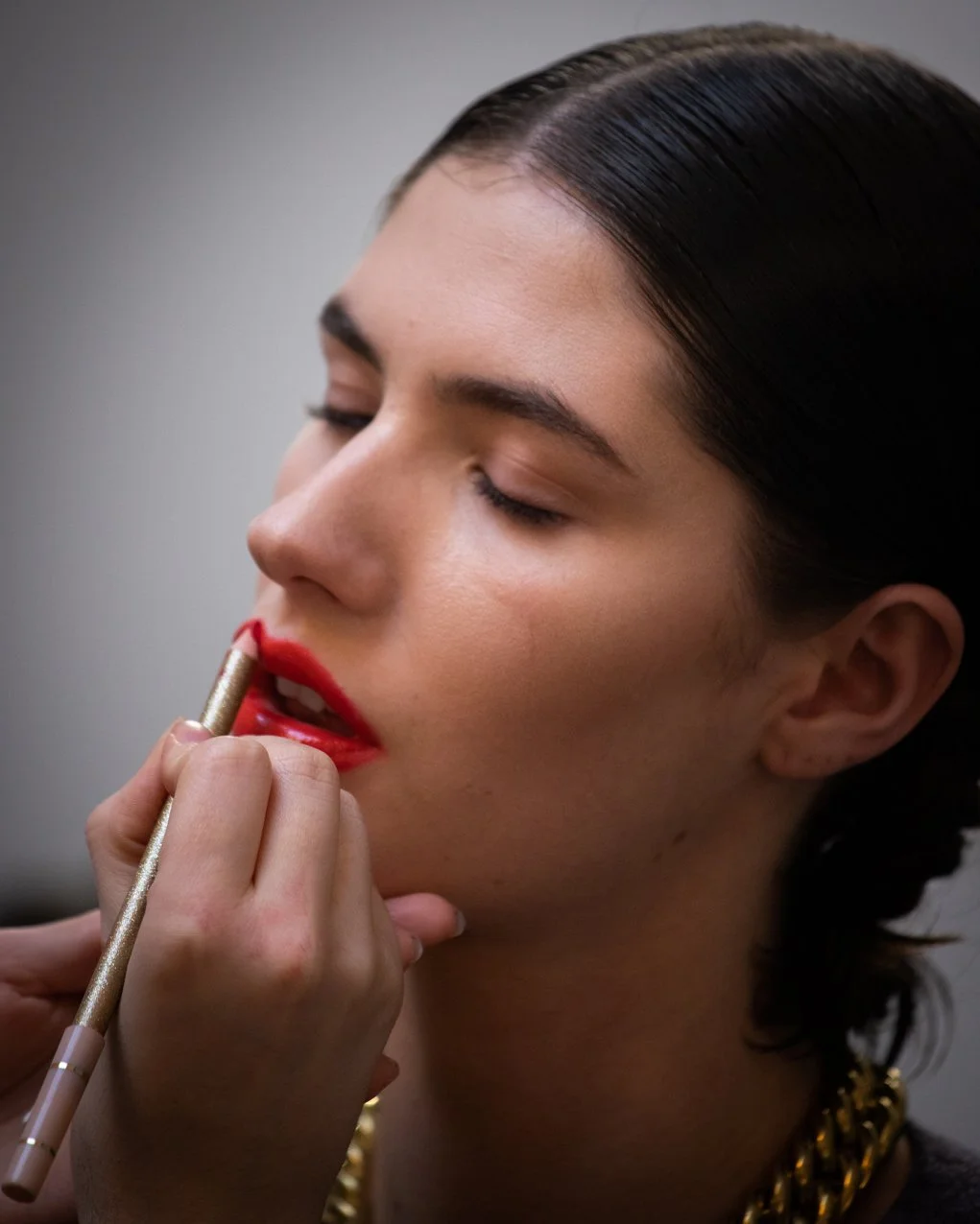 Backstage for Helen Anthony