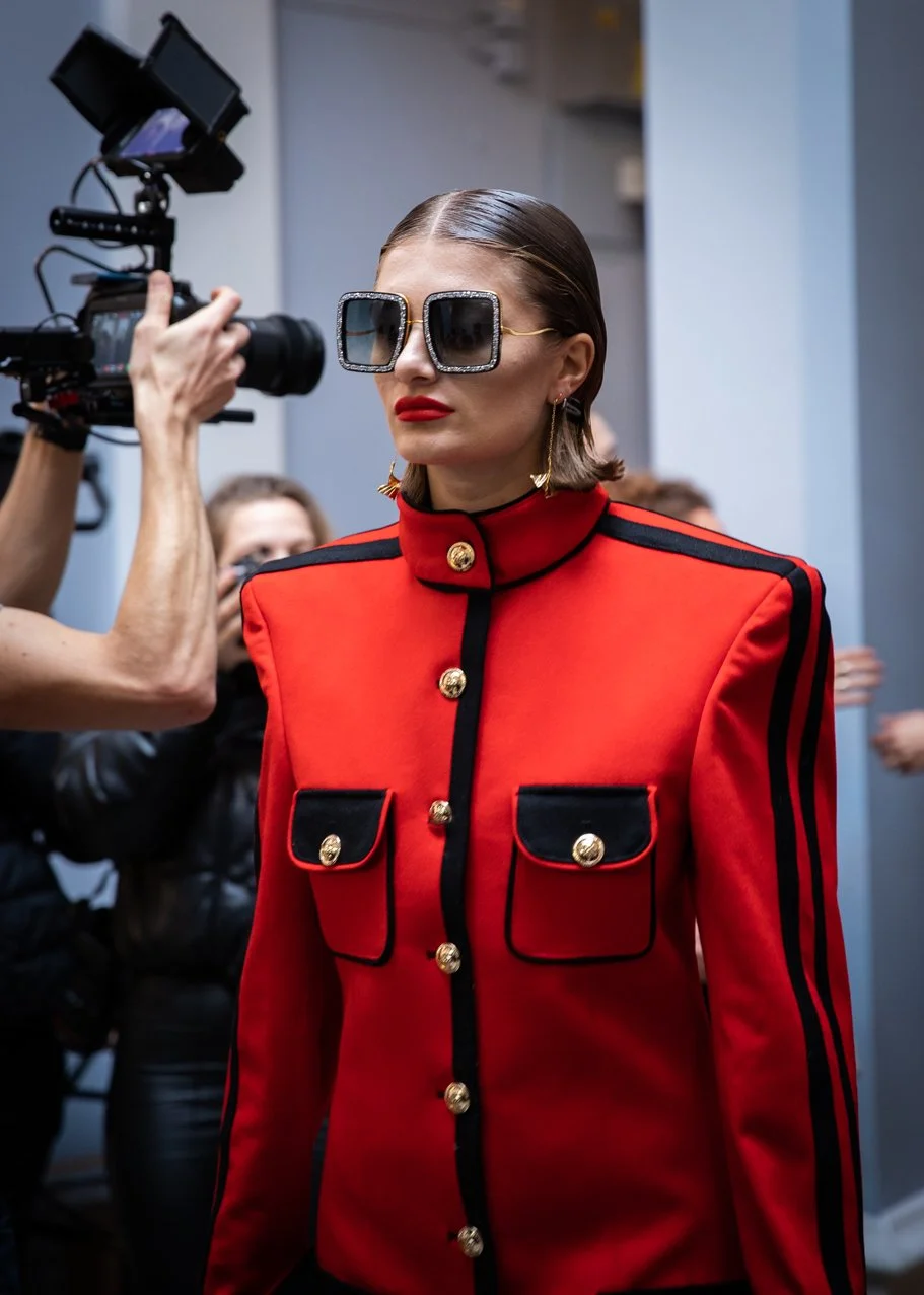 Backstage for Helen Anthony