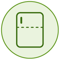 prodotto alimentare da conservare in frigorifero.