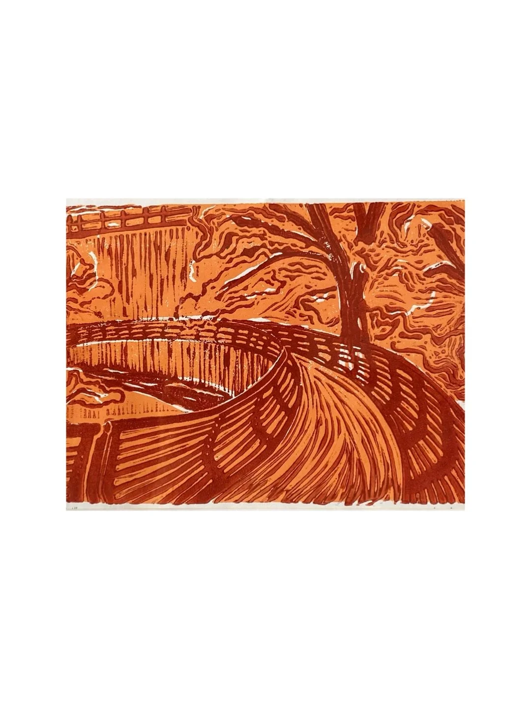 Millennium Walkway - orange