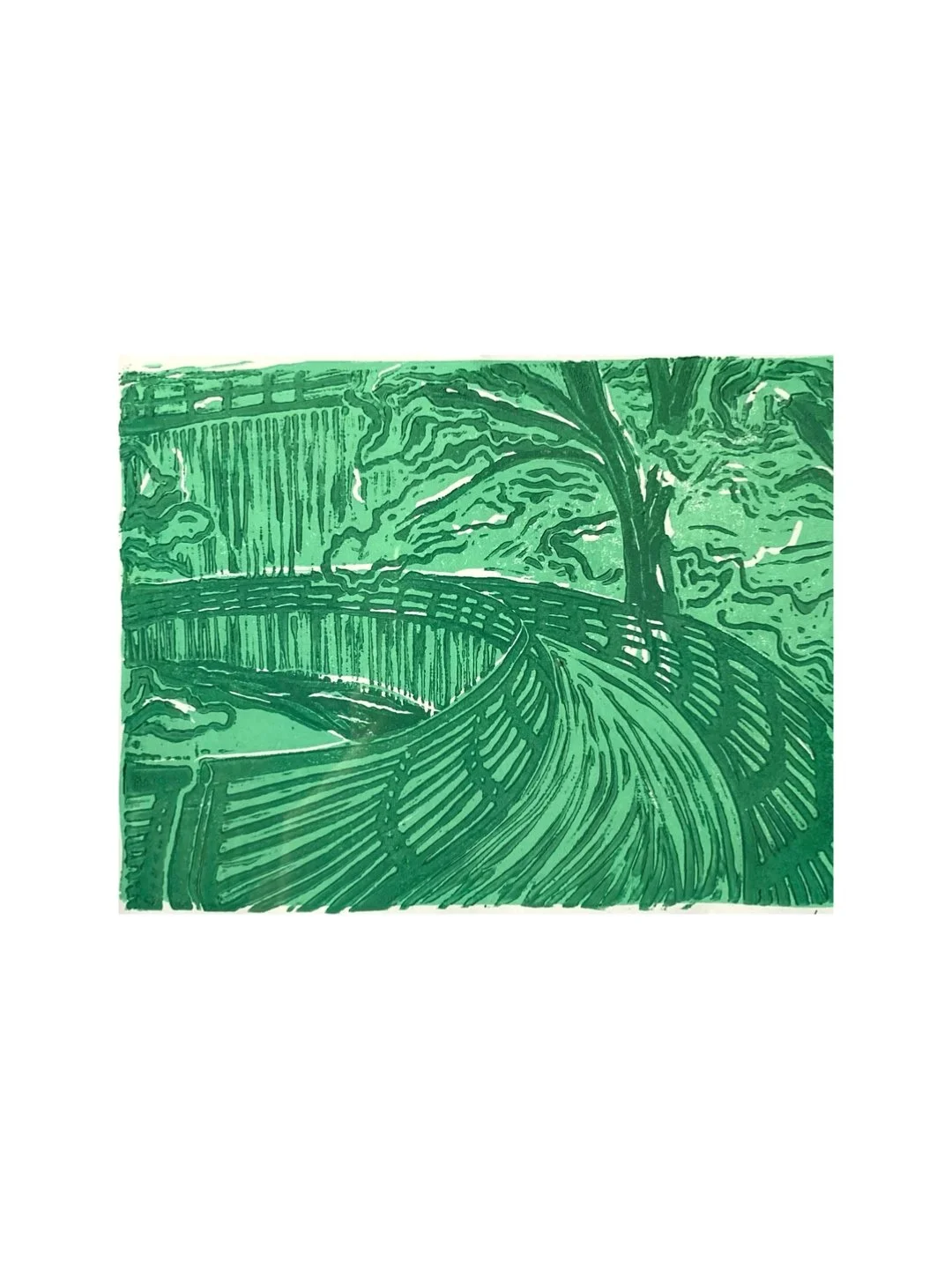 Millennium Walkway - green