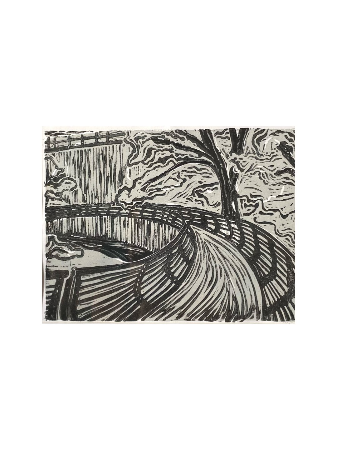Millennium Walkway - black + grey