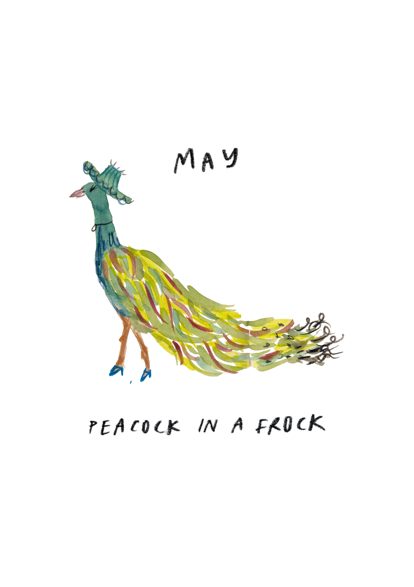 May - Peacock in a Frock