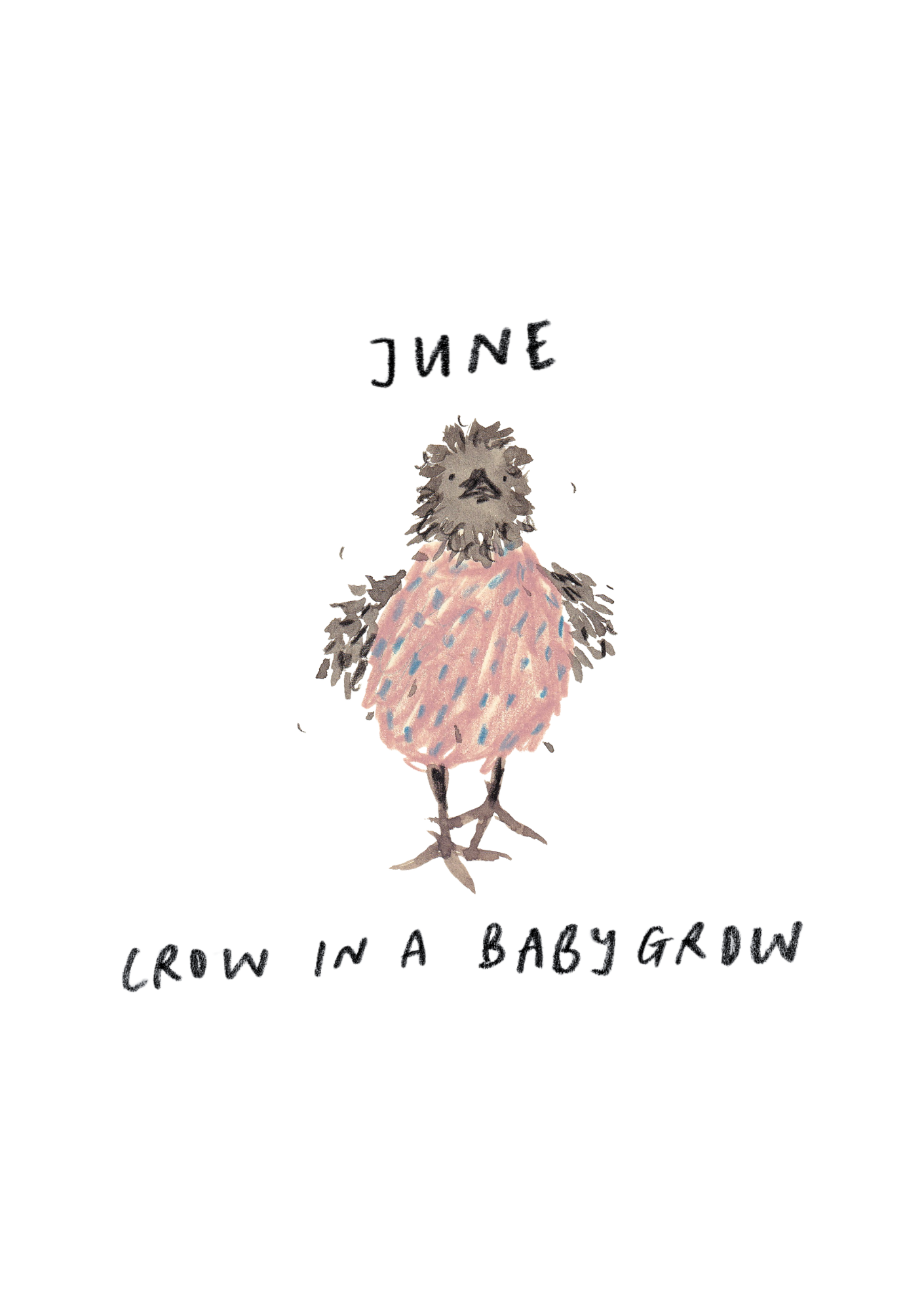 June - Crow in a Babygrow