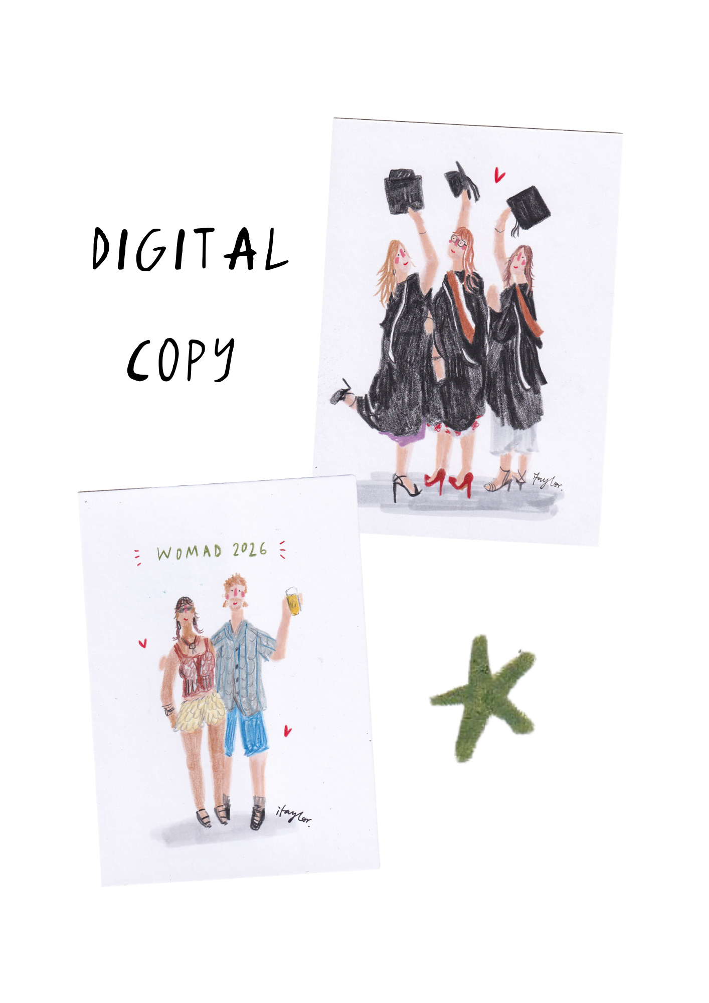 ADD ON - Digital Copy of your Illustration
