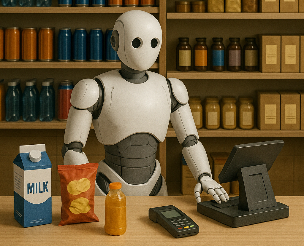 From HustleGPT to Autonomous Brands: How AI Agents Could Redesign Retail Organisations 