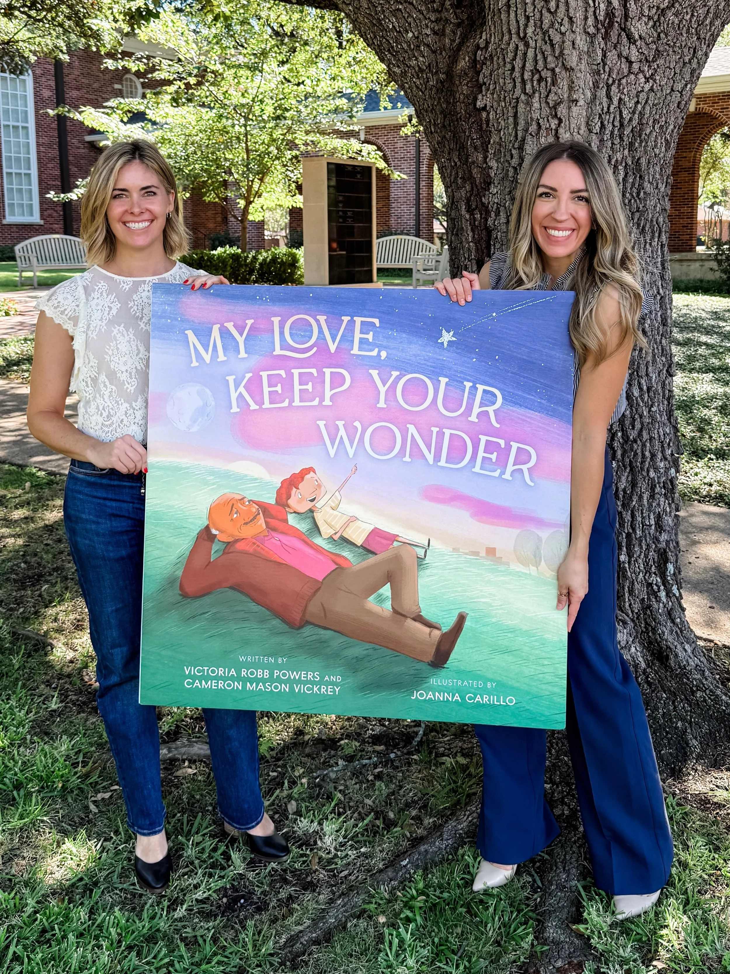 Grateful for the privilege to publish our second book together! My Love, Keep Your Wonder is out February 16, but you can preorder now. 

When it comes to nurturing a faith worth keeping, we feel strongly that it begin with wonder. Not answers, but q