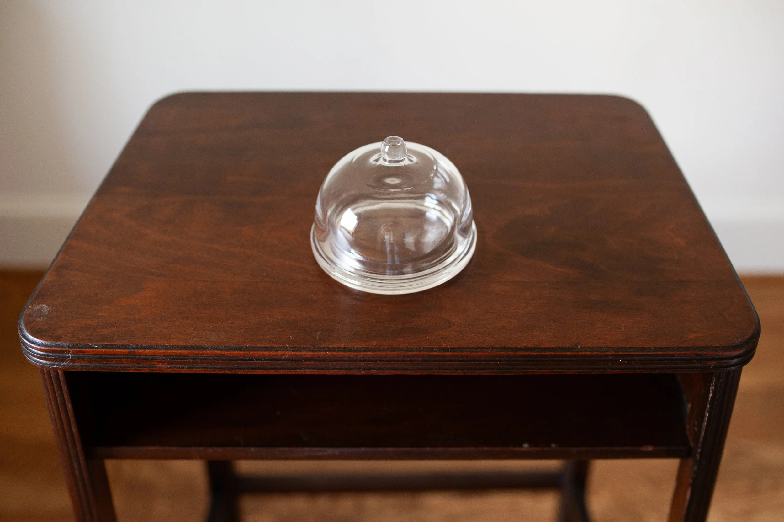 Small Glass Cloche with Base