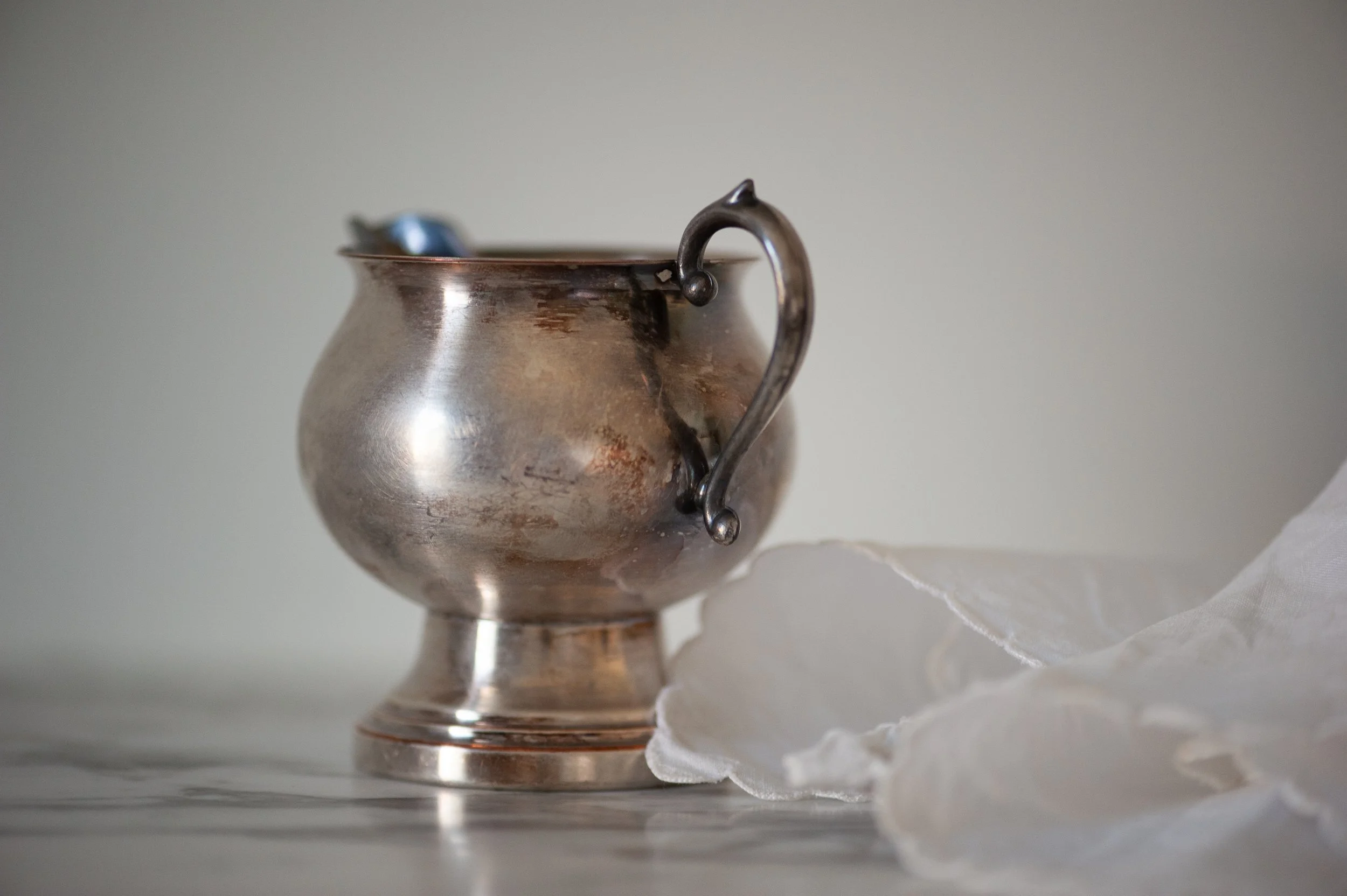 Rogers Silver Co. Pedestal Creamer