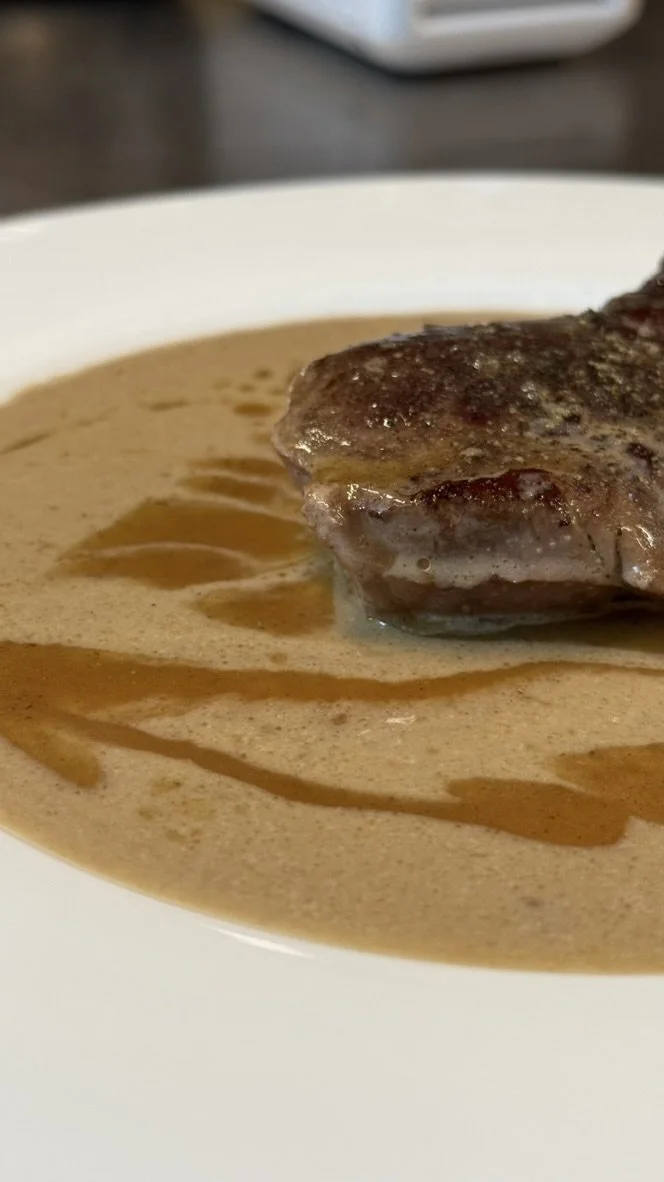 filet - peppercorn sauce