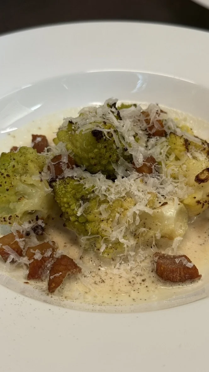 romanesco alla carbonara