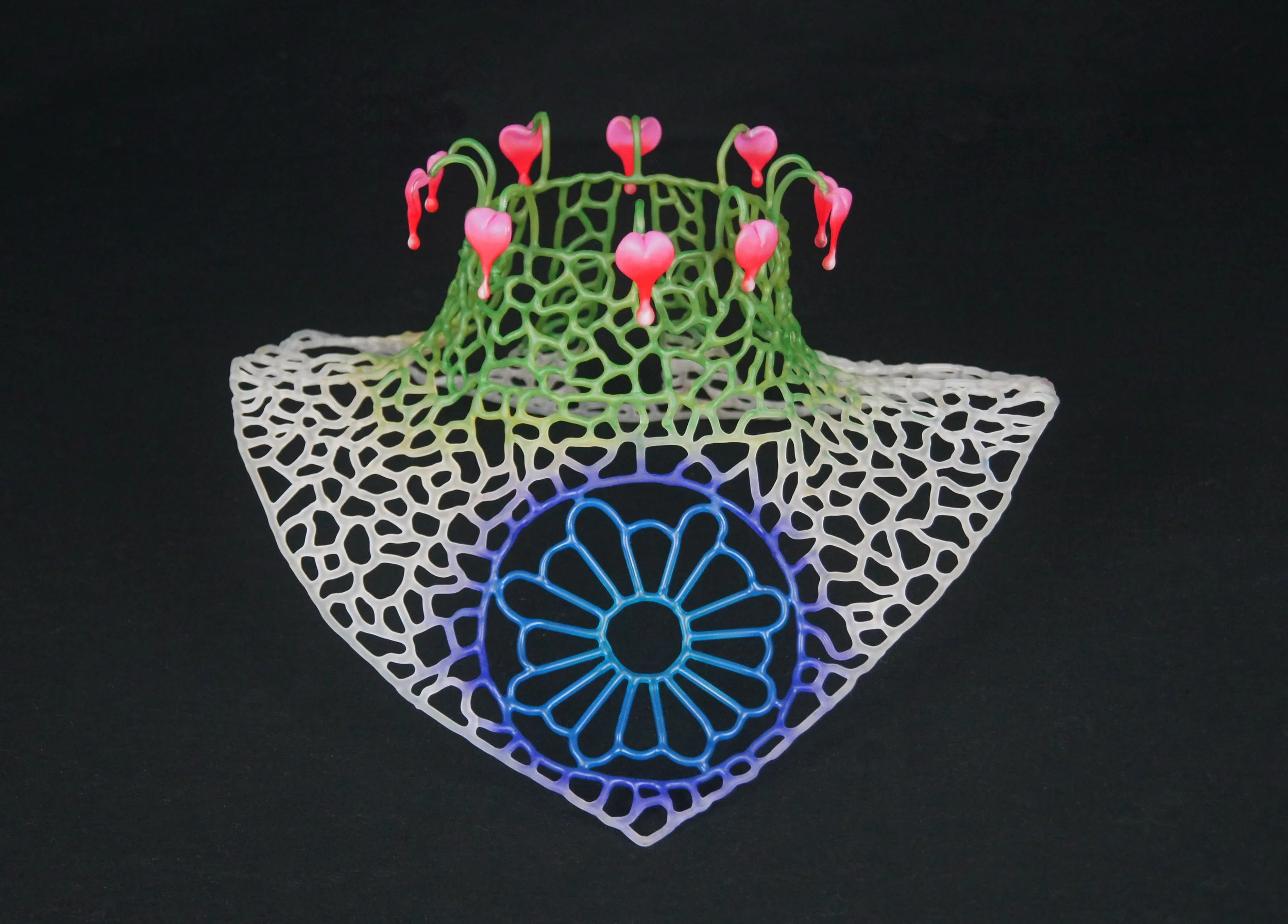 The Dissimulation of Ones Innermost Qualities, borosilicate glass, 7.5" x 12" x12", 2020