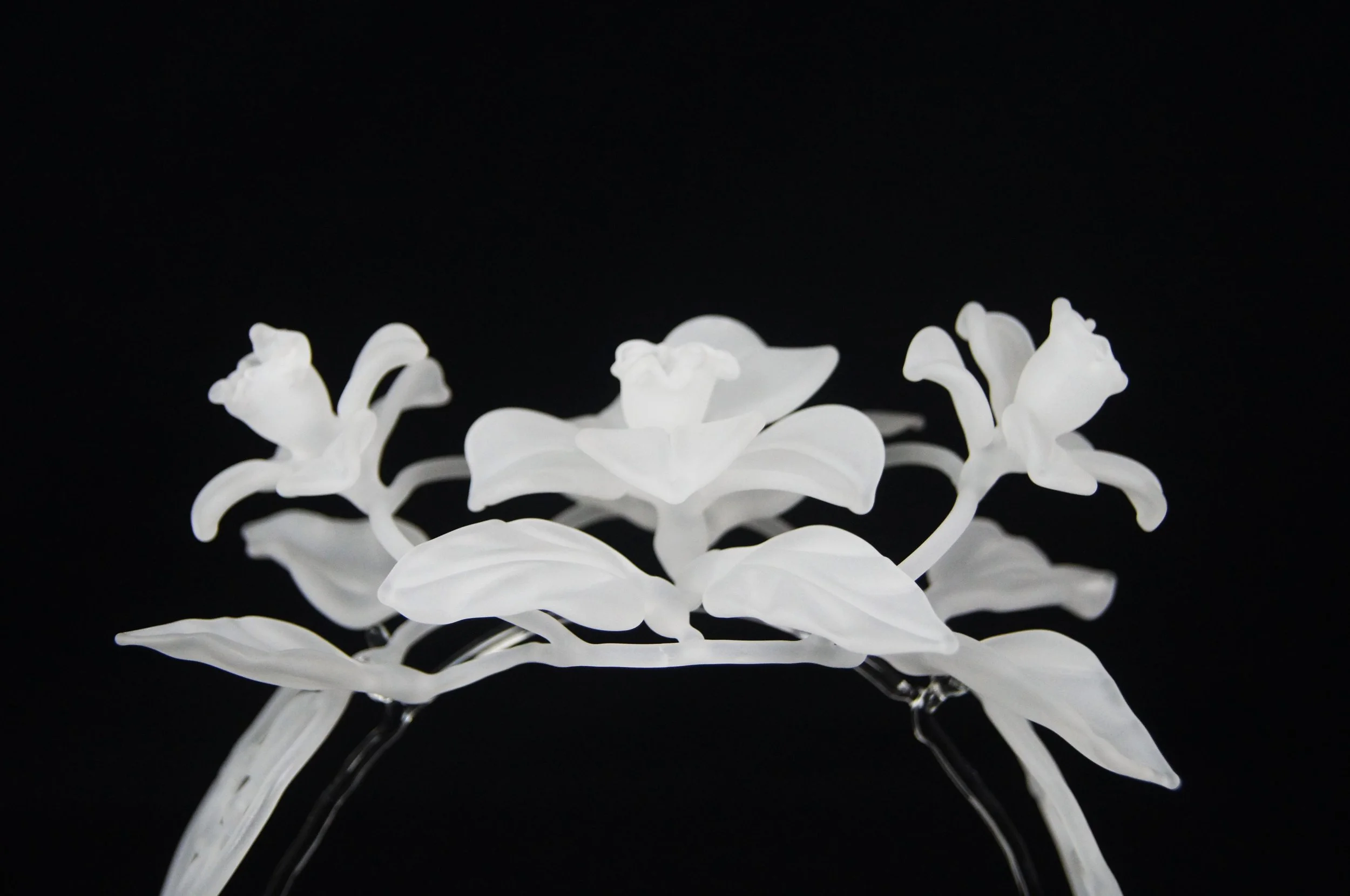 Beauty From Within, borosilicate glass, 8" x 10" x 10", 2020