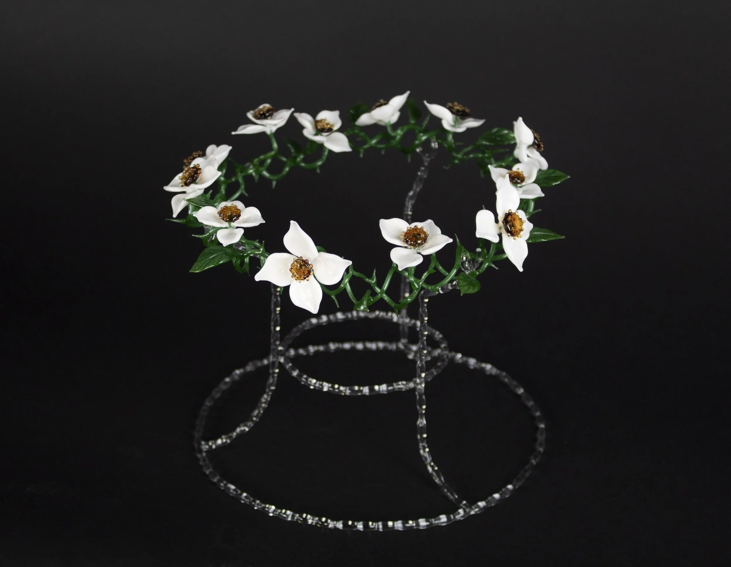 The Virtue of Innocence, borosilicate glass, 11.5" x 8.5" x 8.5", 2020