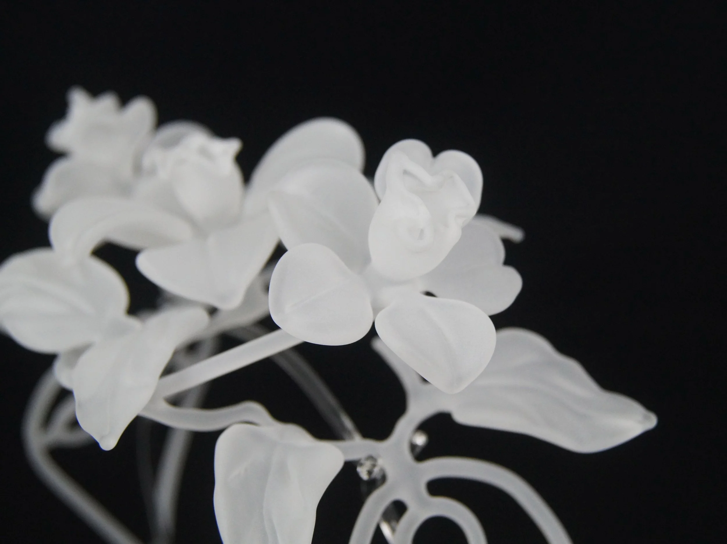 Beauty From Within, borosilicate glass, 8" x 10" x 10", 2020