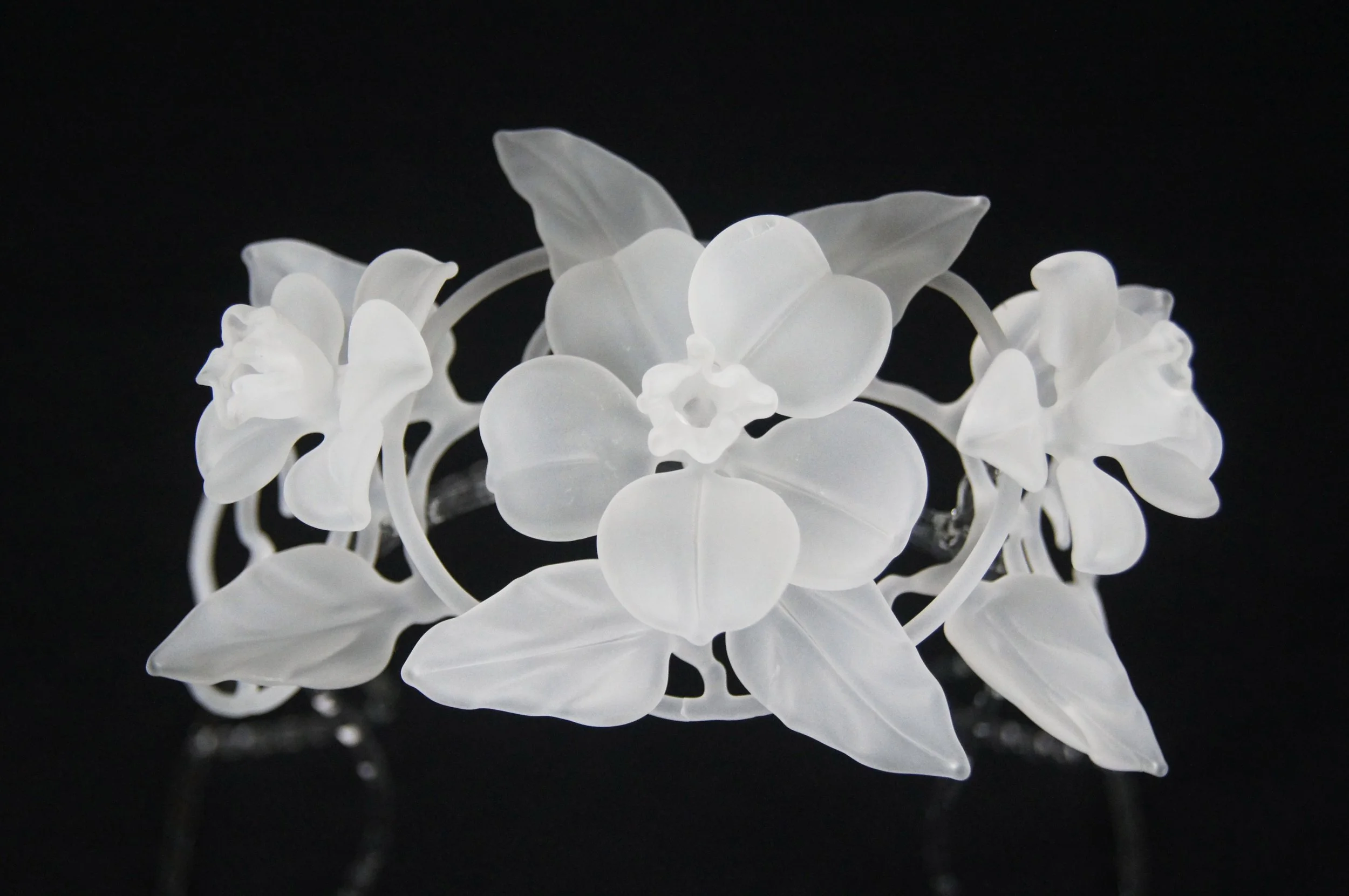 Beauty From Within, borosilicate glass, 8" x 10" x 10", 2020