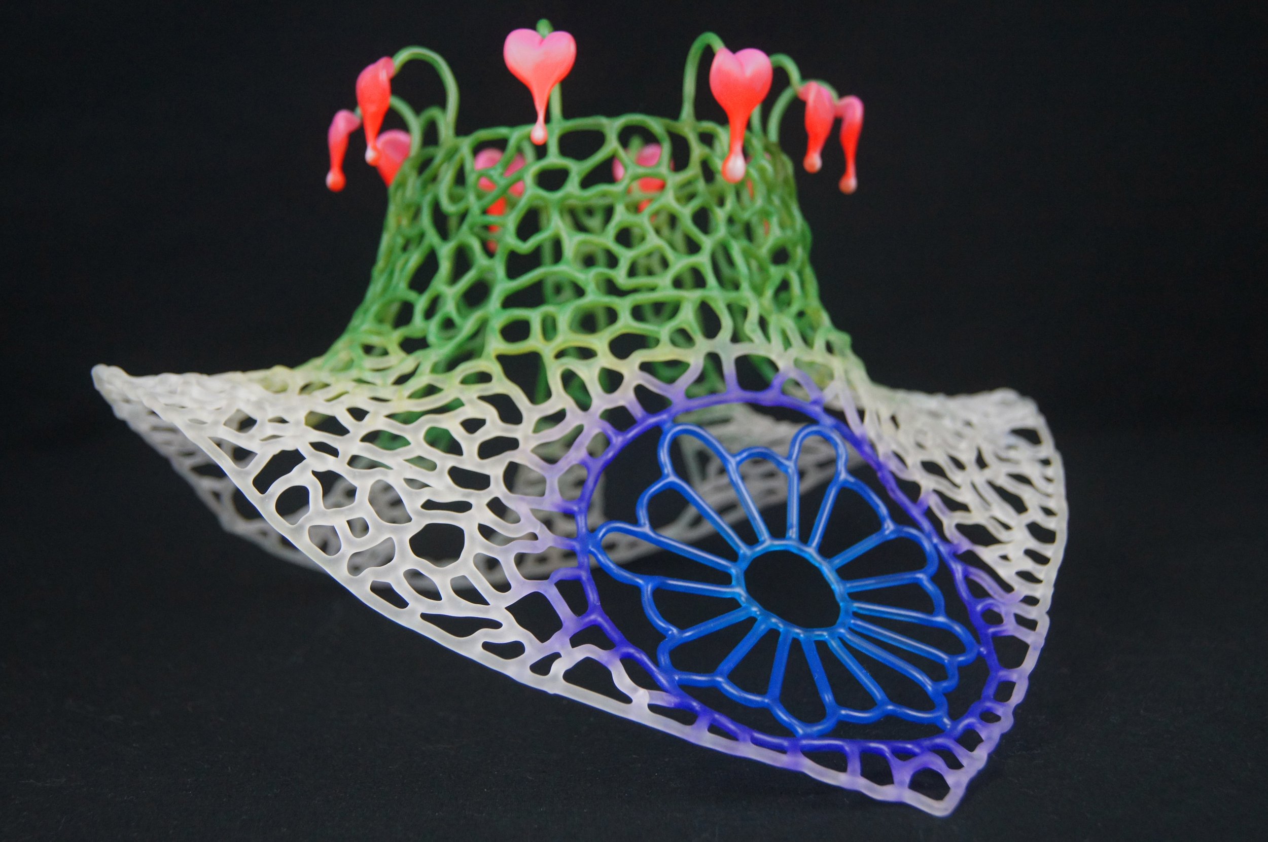 The Dissimulation of Ones Innermost Qualities, borosilicate glass, 7.5" x 12" x12", 2020