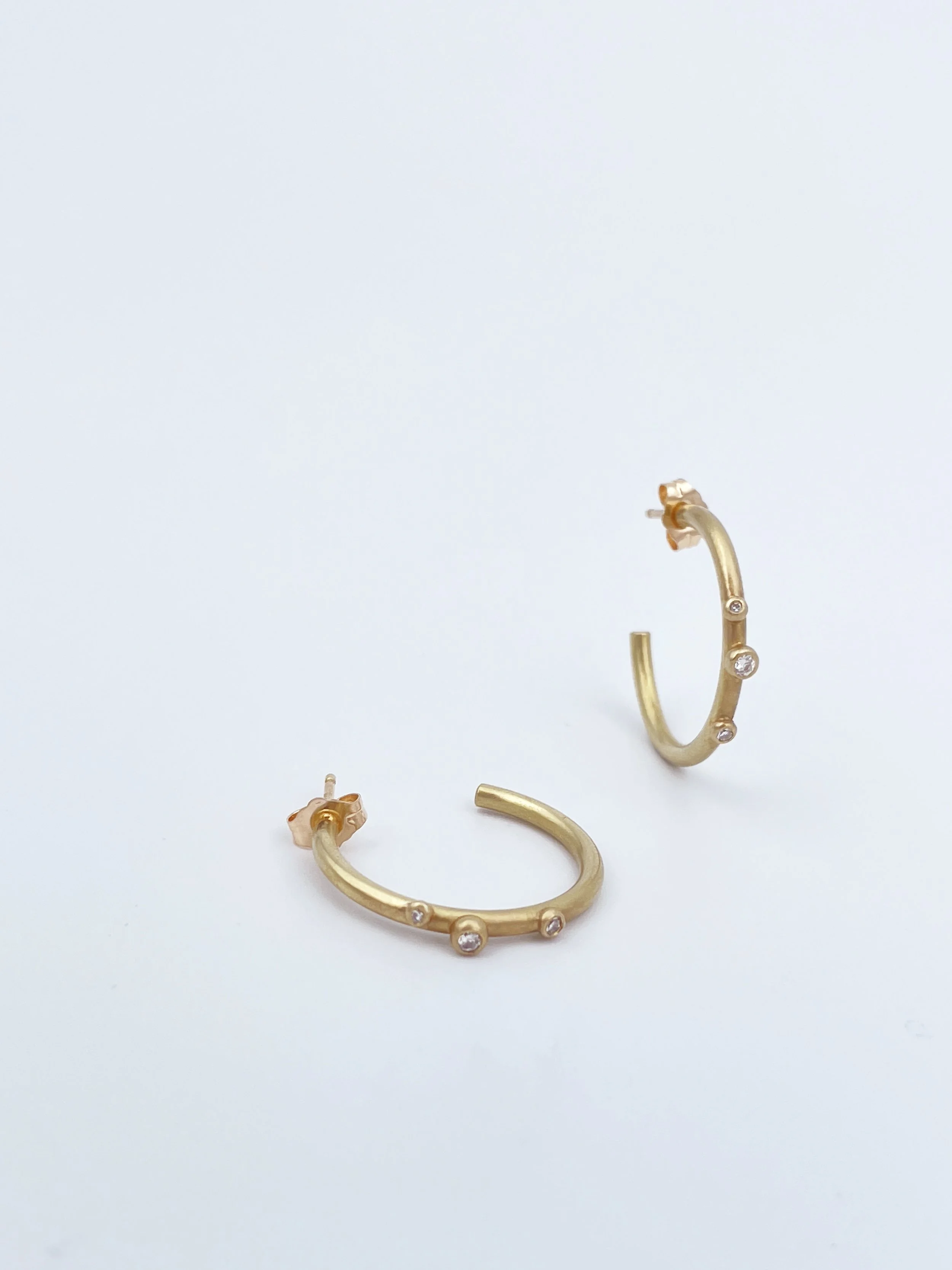 Trio Diamond Earrings