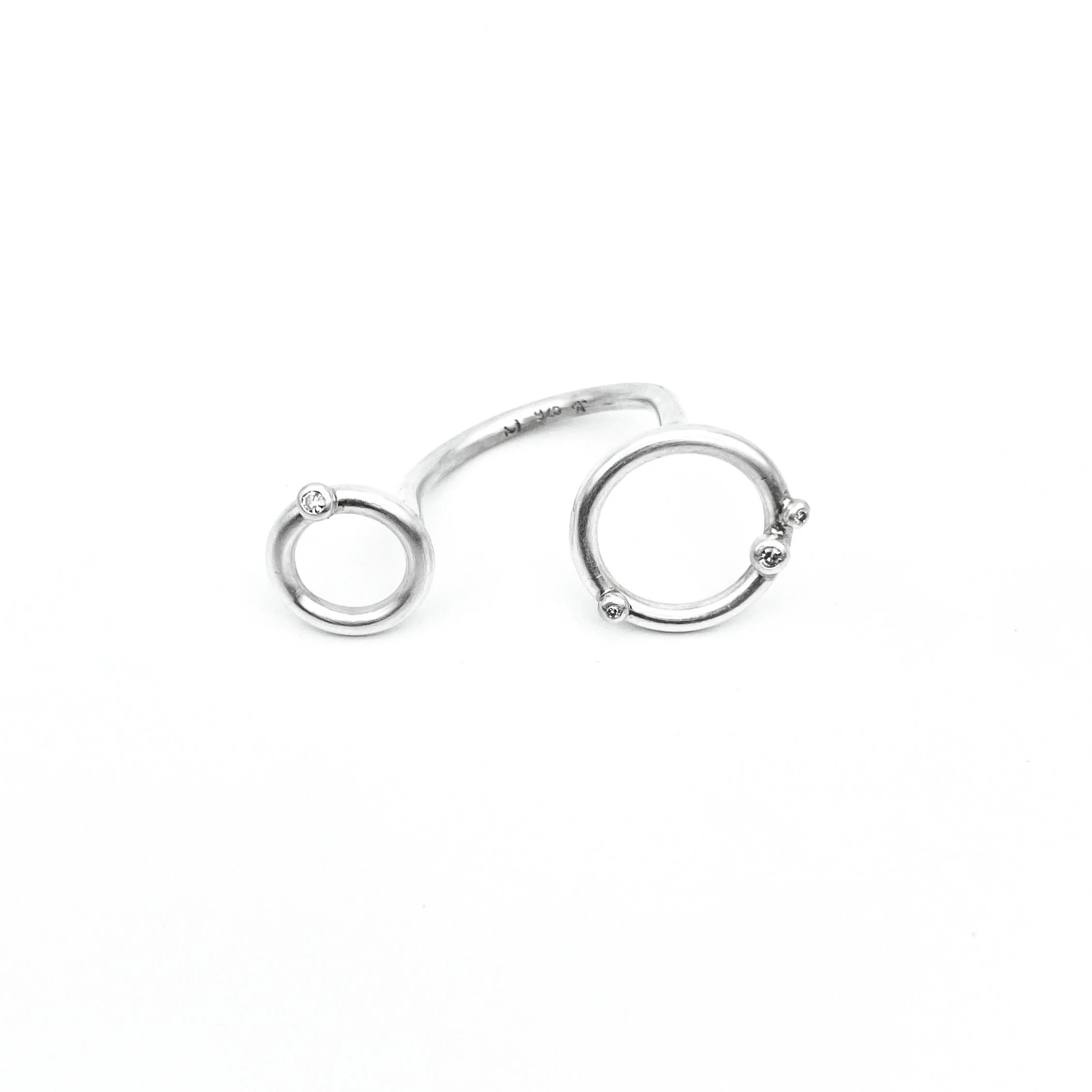 Meraki Circle Diamond Ring