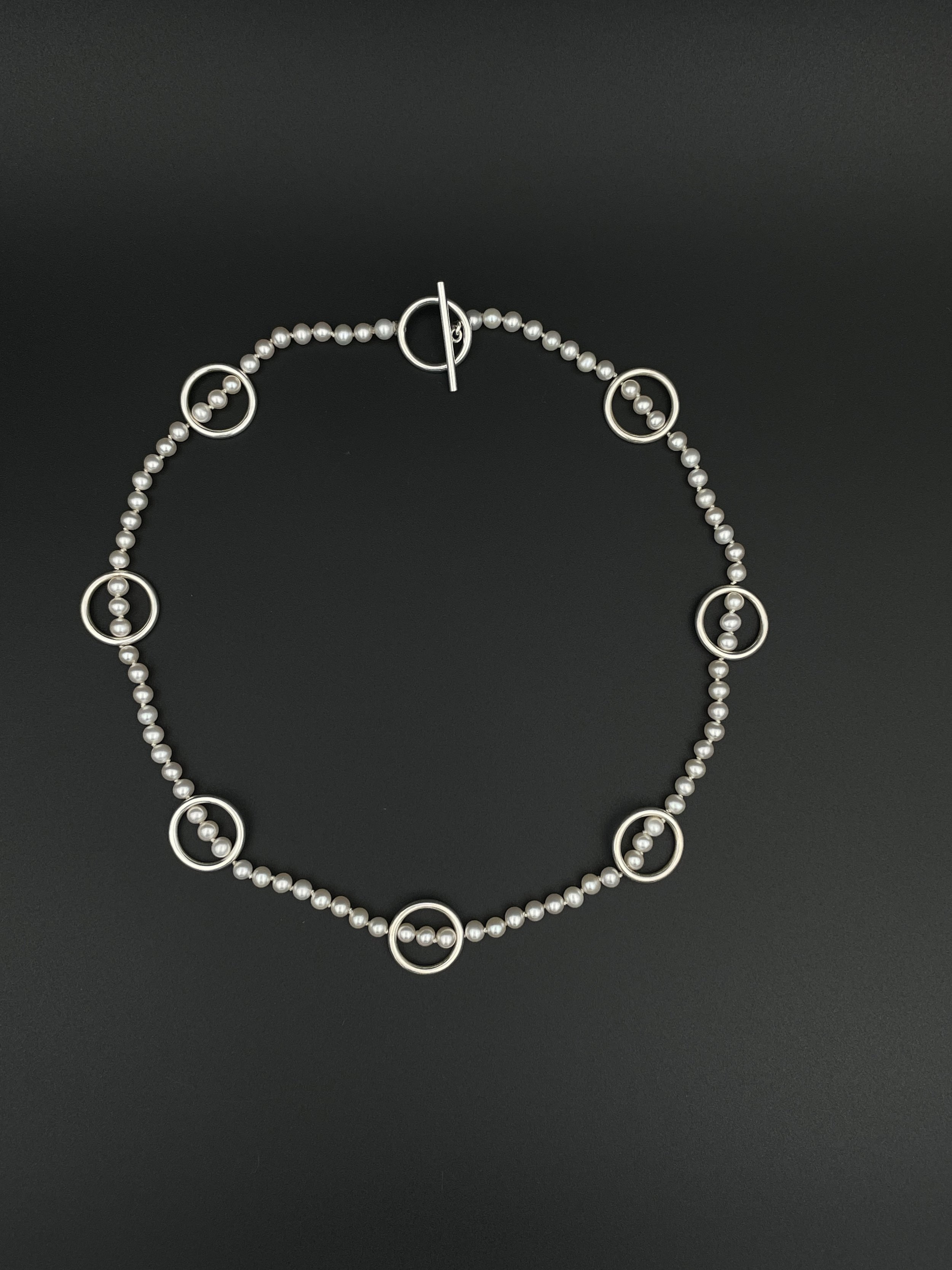Pearl Ring Necklace