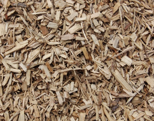 Chipped Playground Mulch