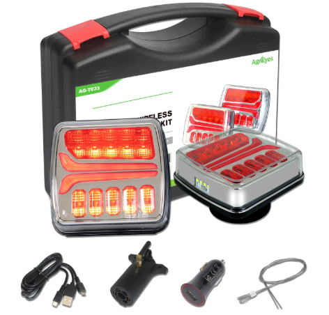 Magnetic Wireless Trailer Light Kit