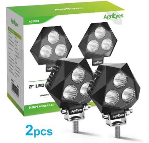 2PCS Motorcycle Driving Lights Fog