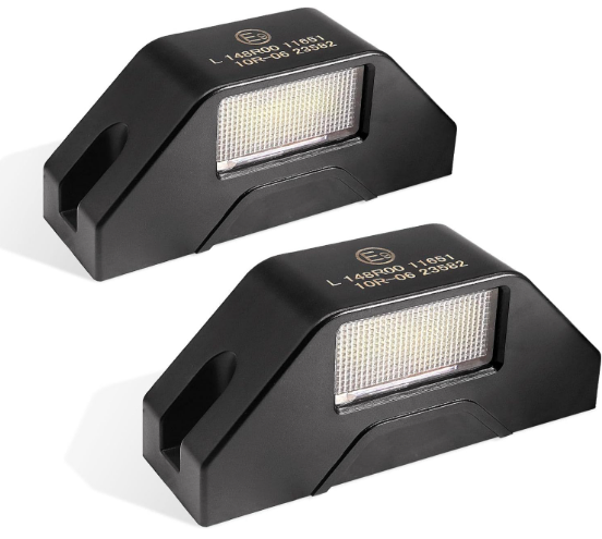 2PCS License Plate Light Assembly