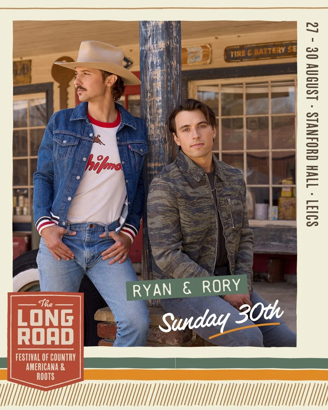 We&rsquo;re headed back to the UK! Can&rsquo;t wait to be taking the stage @thelongroadfest this August! Make sure to grab your tickets and we&rsquo;ll see ya there! 

Ticket link in bio!