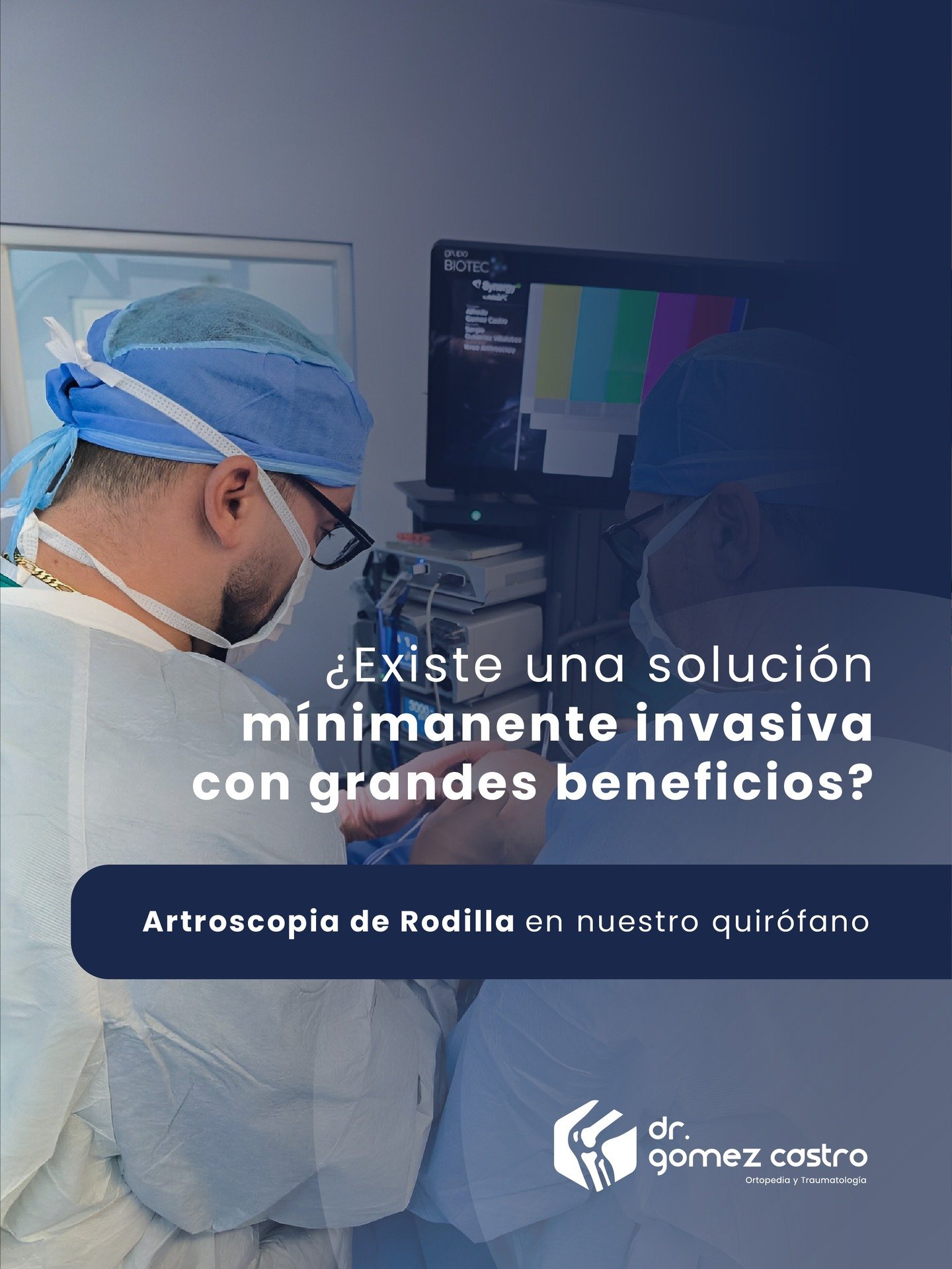 Ese momento en el que tu rodilla deja de responder como antes&hellip; es cuando sabes que algo no est&aacute; bien. 🦵

En nuestro consultorio, la artroscopia de rodilla nos permite evaluar y tratar lesiones de forma precisa y menos invasiva, con un 
