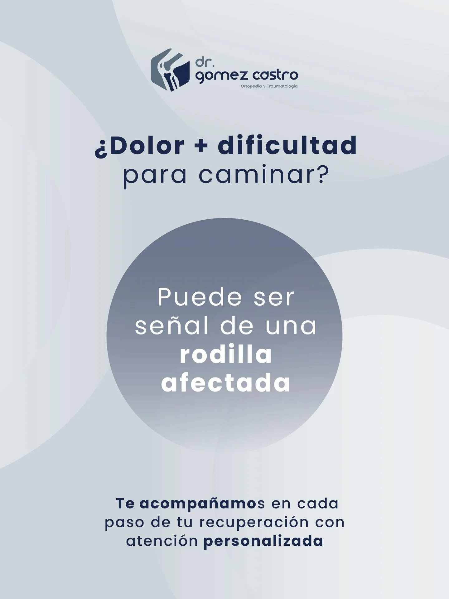 Cuando hay dolor en la rodilla, empiezas a compensar con el resto de tu cuerpo...

Cambias la forma de caminar, cargas m&aacute;s peso en el otro lado, evitas ciertos movimientos. Y aunque al inicio parece ayudarte, con el tiempo puede generar m&aacu