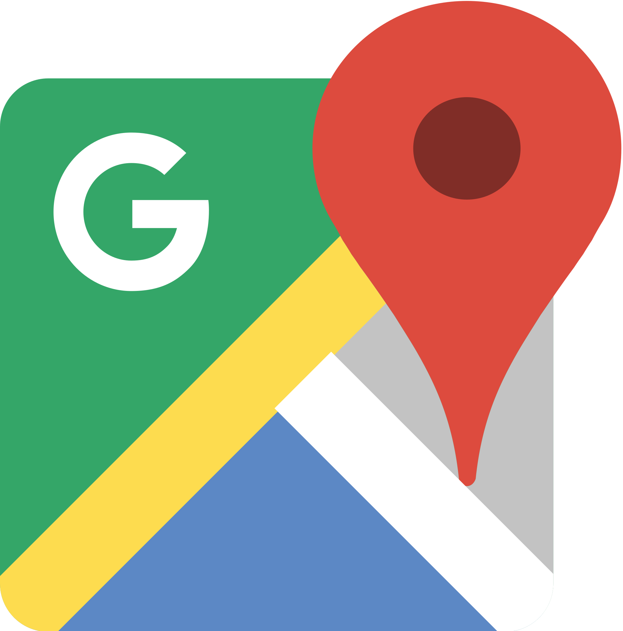 icono de google maps hospital clinica alpha