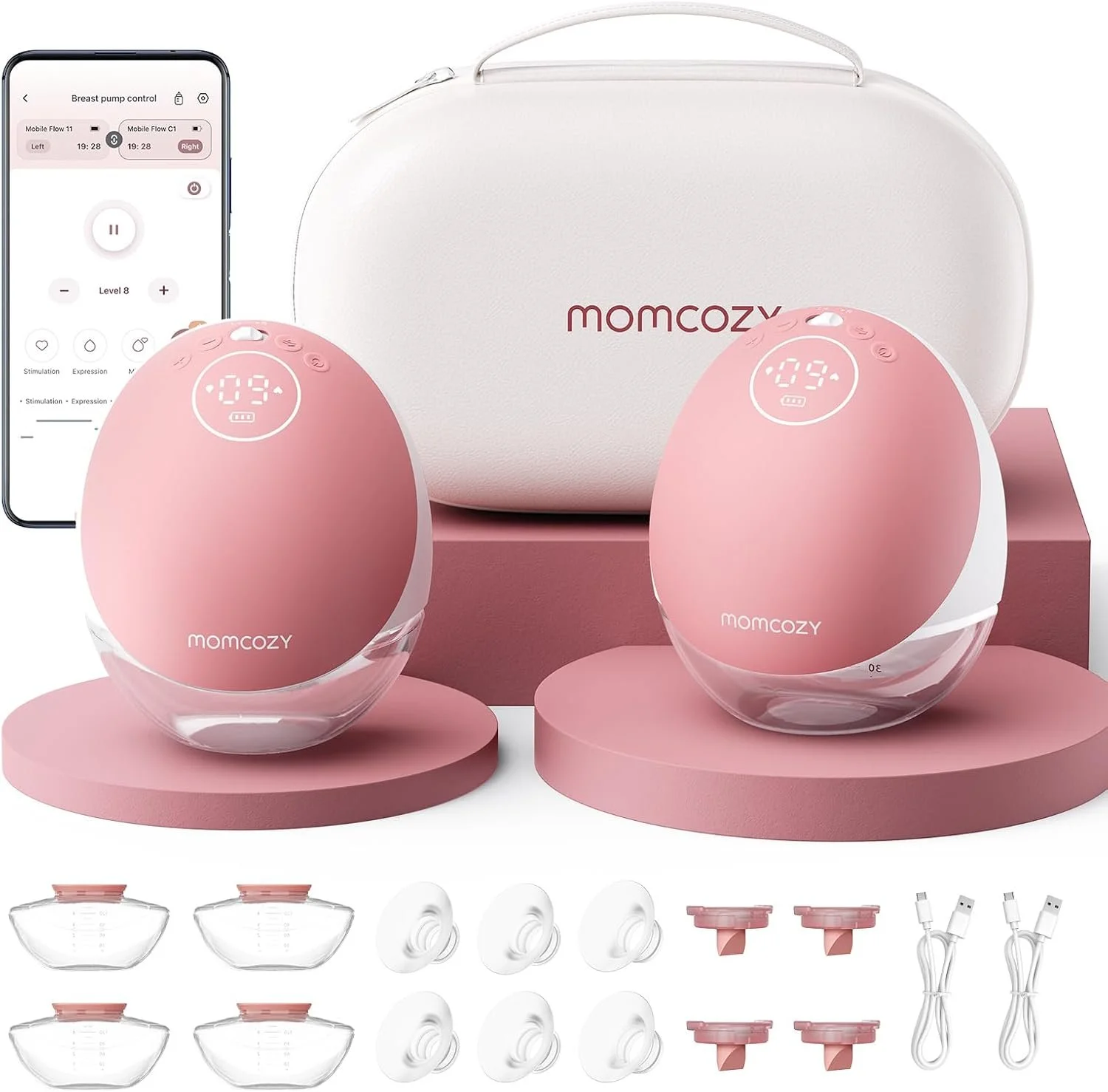 Momcozy M9 Hands Free Breast Pump