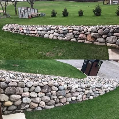 Boulder Retaining Walls