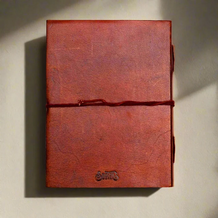 GROW THROUGH WHAT YOU GO THROUGH - leather journal 9.webp