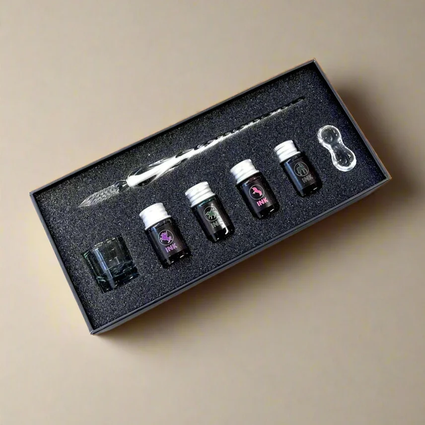 Hand-blown glass dip pen set 2.webp