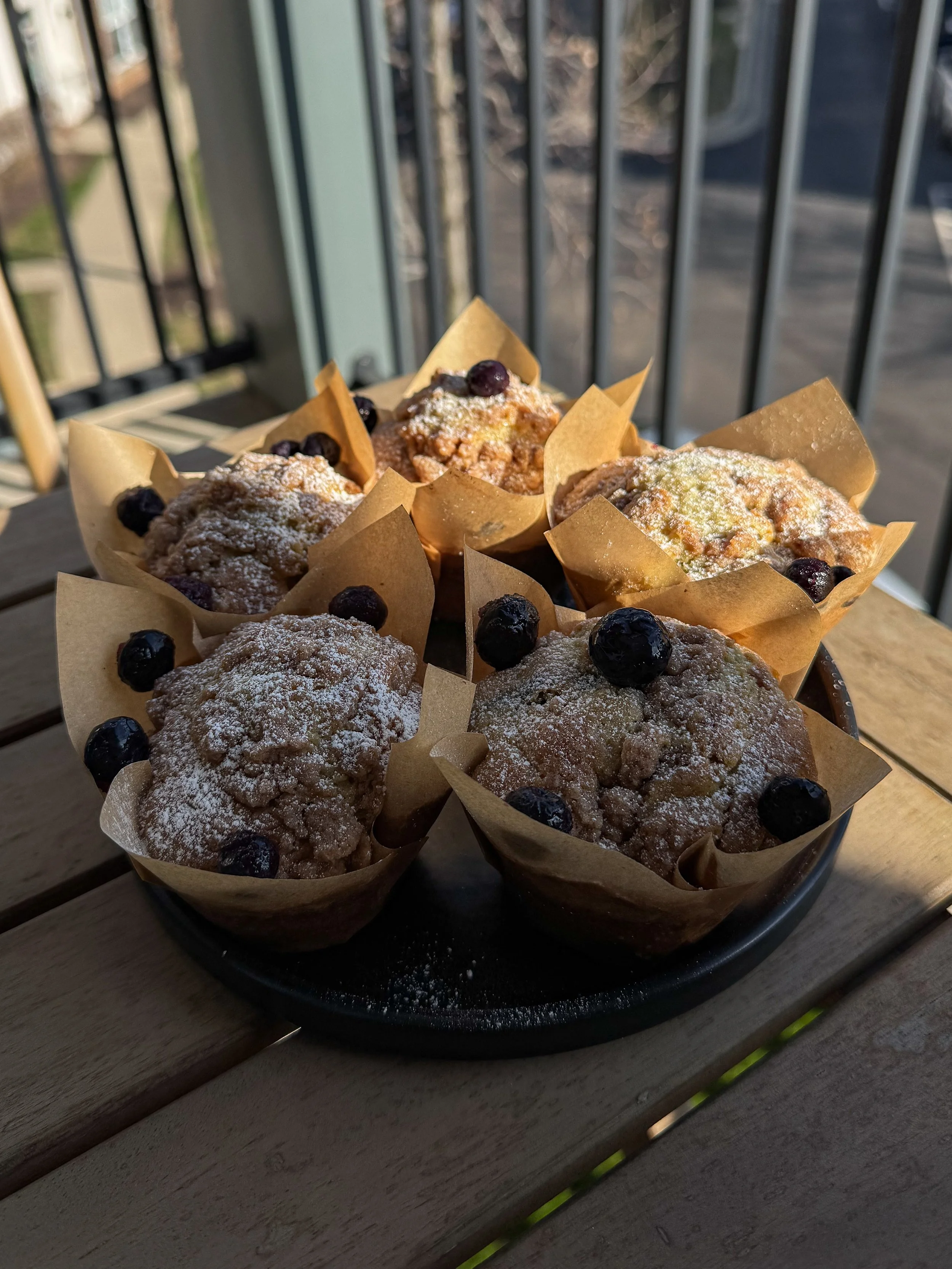 Blueberry Streusel Muffins
