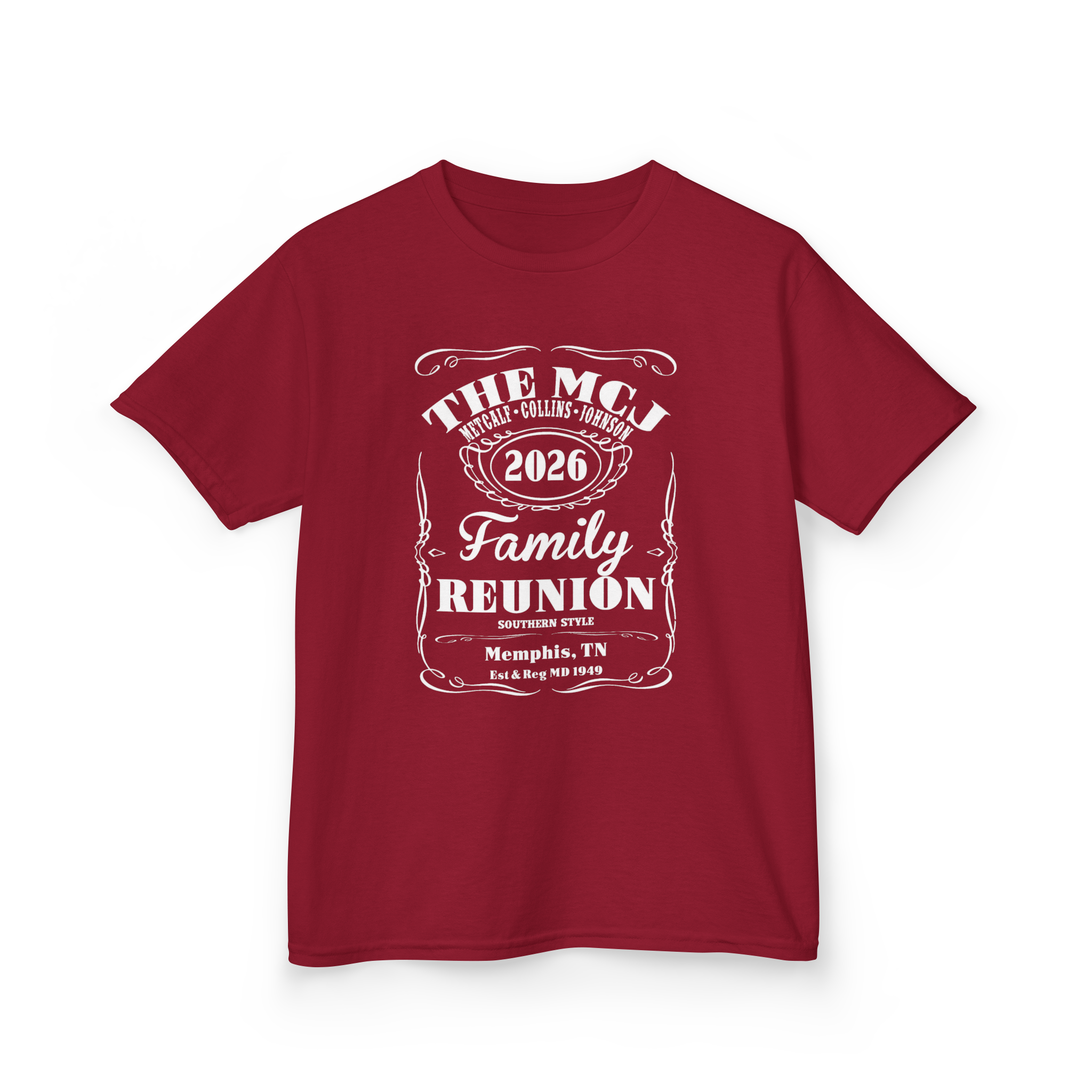 Johnson "J" Kids Memphis Skyline Tee