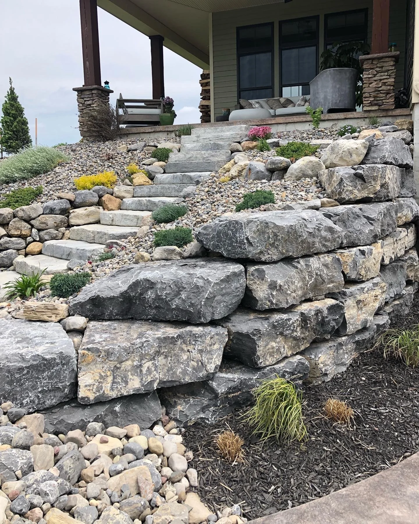 Retaining Wall/Boulder Wall