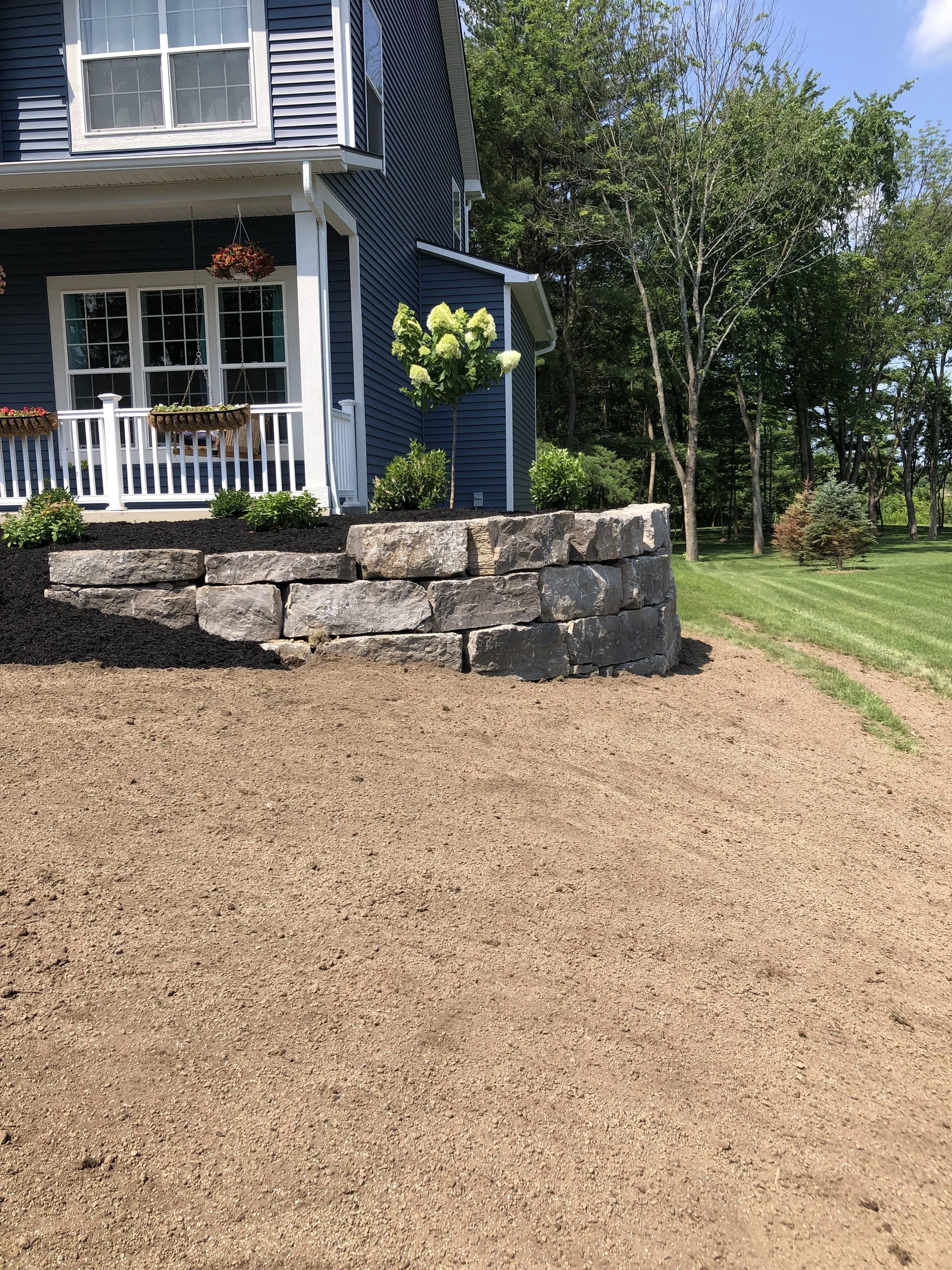 Retaining Wall/Boulder Wall