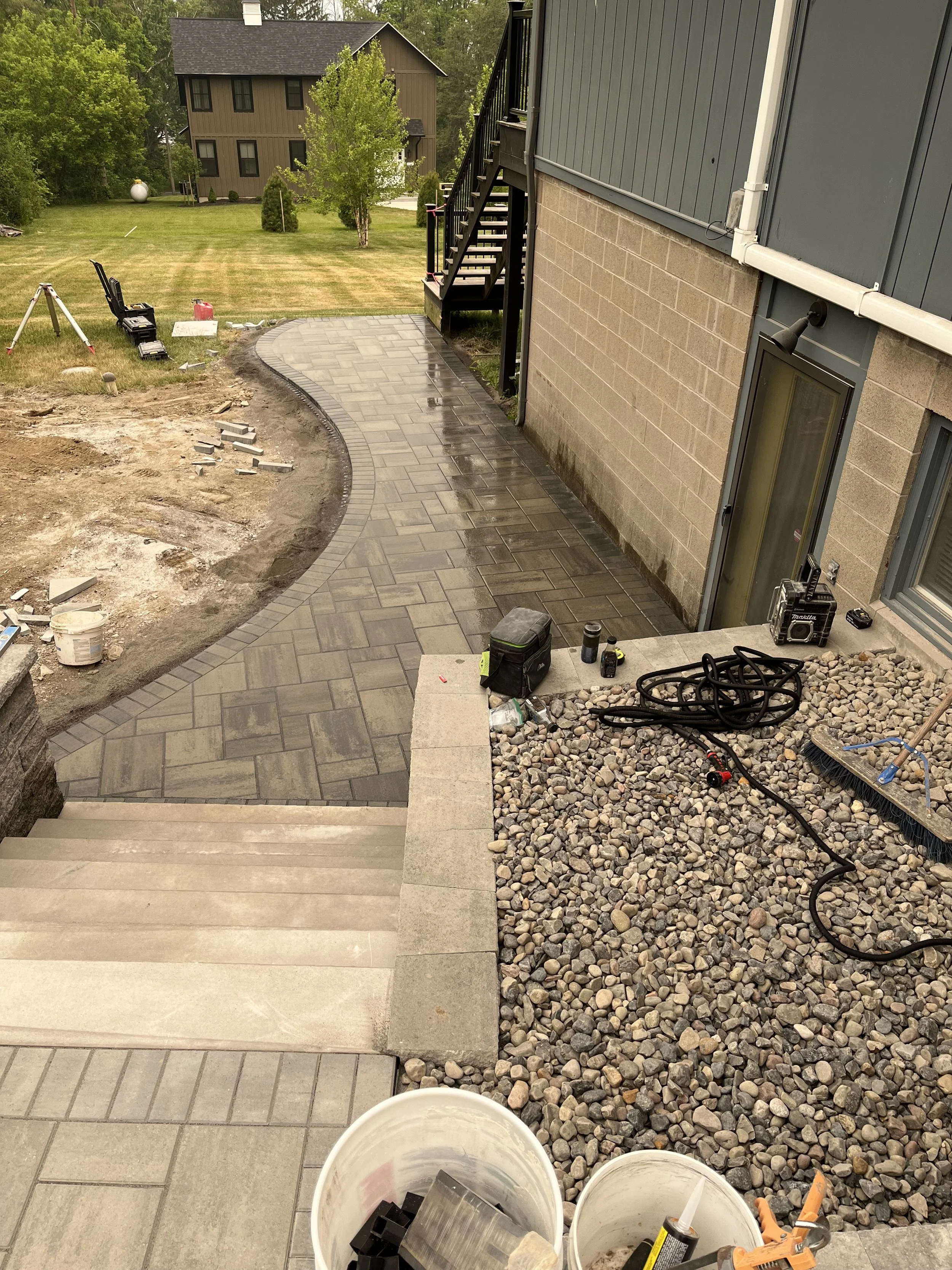 Walkway and Stairs
