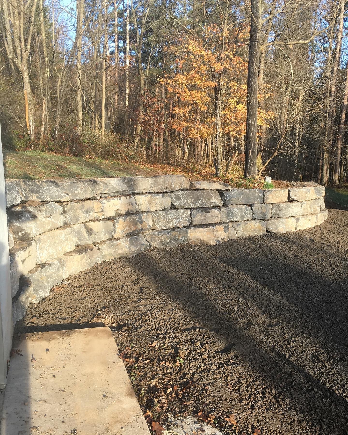 Retaining Wall/Boulder Wall