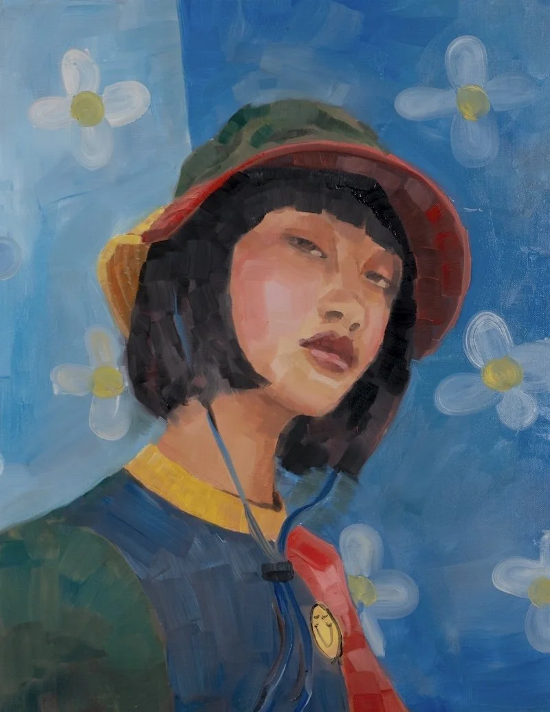 Among the Daisies | 14x18