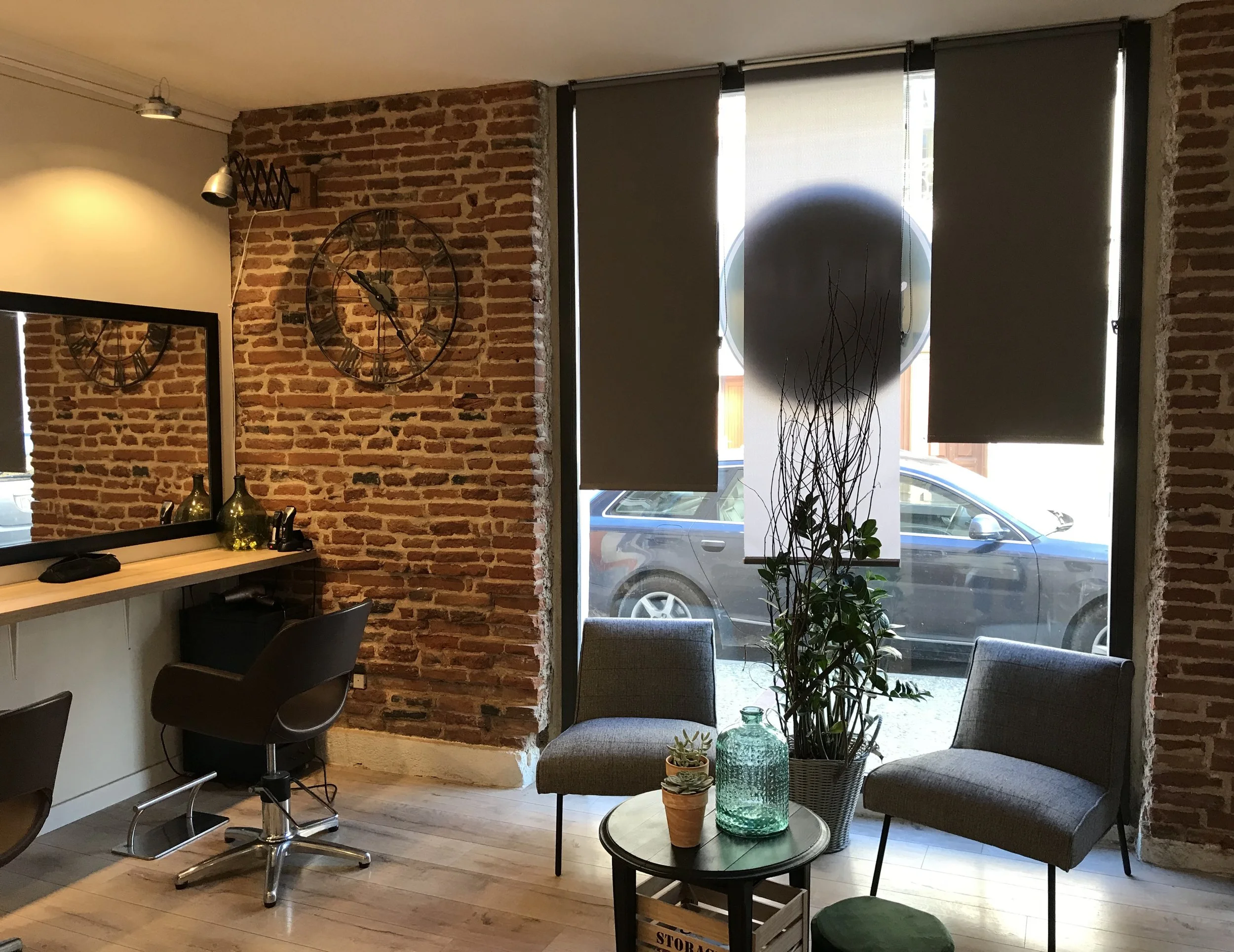 Rénovation d'un salon de coiffure