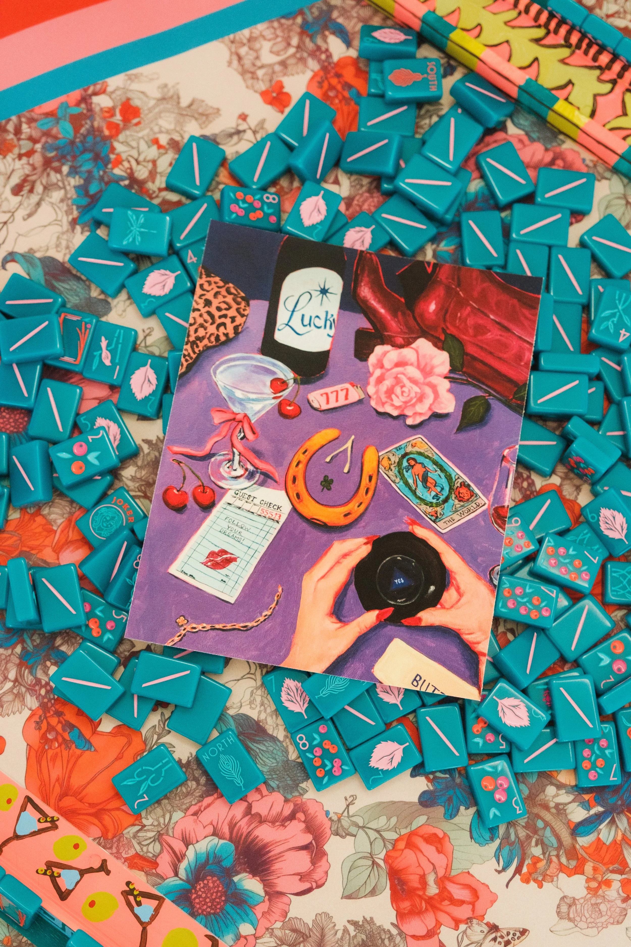 "Lucky" Print by Lindsay Cherek Waller, 8"x10"