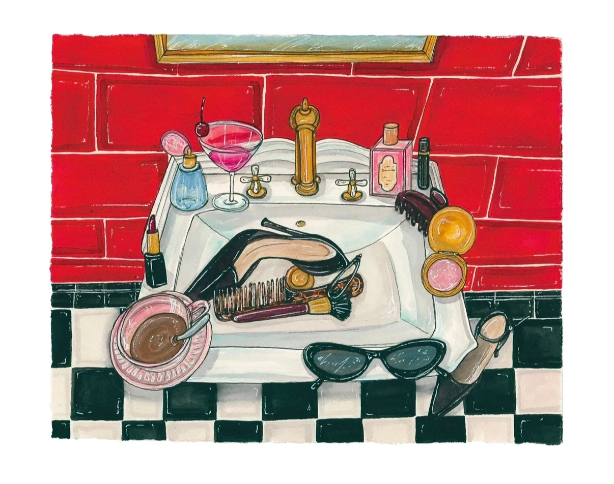 "The Art of Getting Ready" by ArtxNikki, 11"x14"