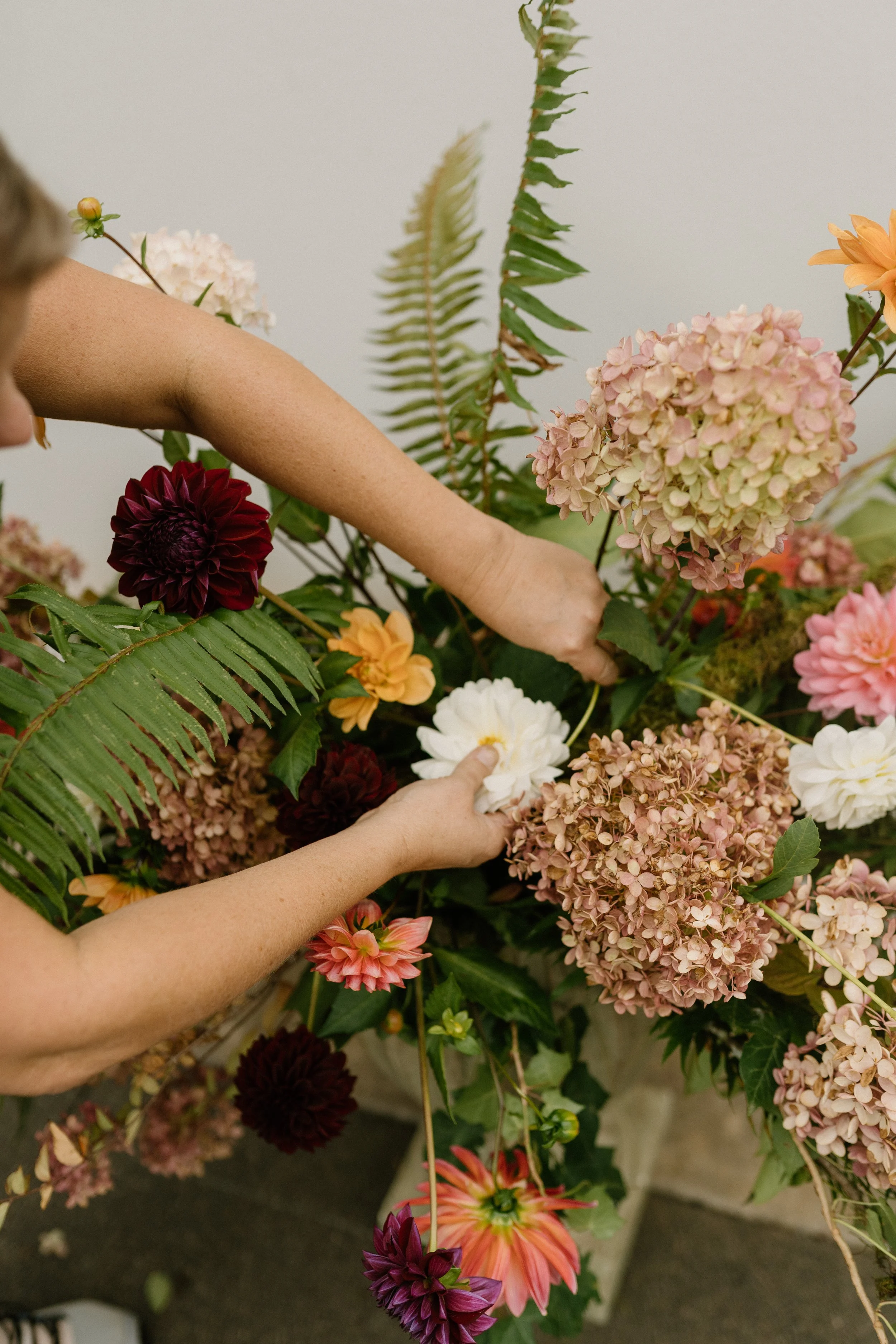 Talented florist can transform your space with PNW florals