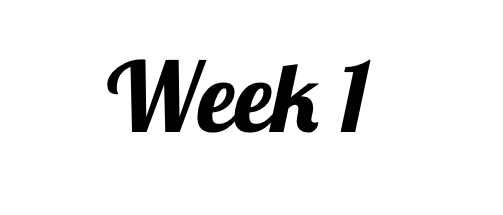 Week 1