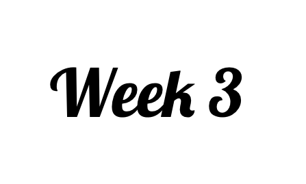 Week 3